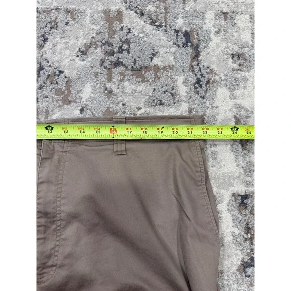 Oak Hill Mens Straight Fit Tech Pant Lot of 2 Khaki Grey 44x28 DXL Business - Picture 14 of 16